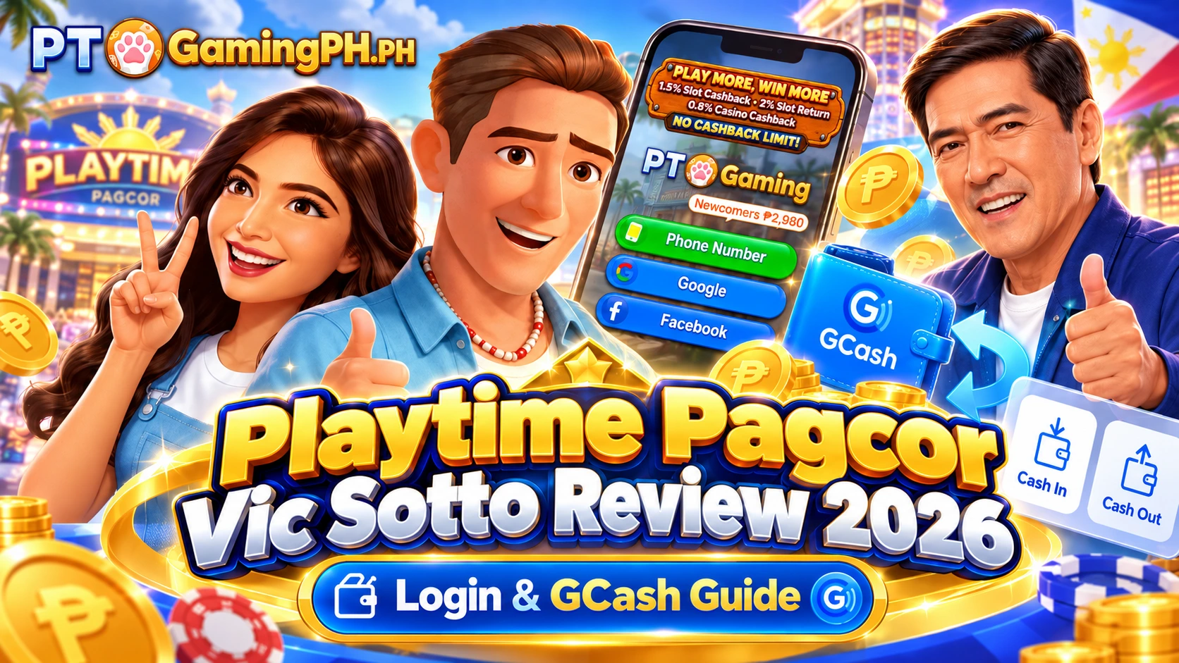Playtime Pagcor Vic Sotto 2026 Review: Official Login, Games & Payouts